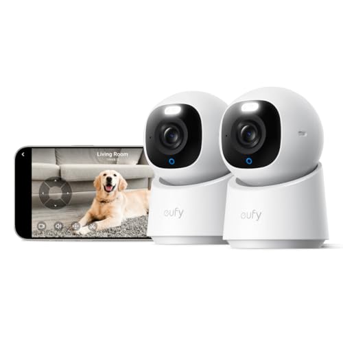 eufy Security Indoor Cam E30 2-Cam Kit & Indoor Cam S350 (Bundle)