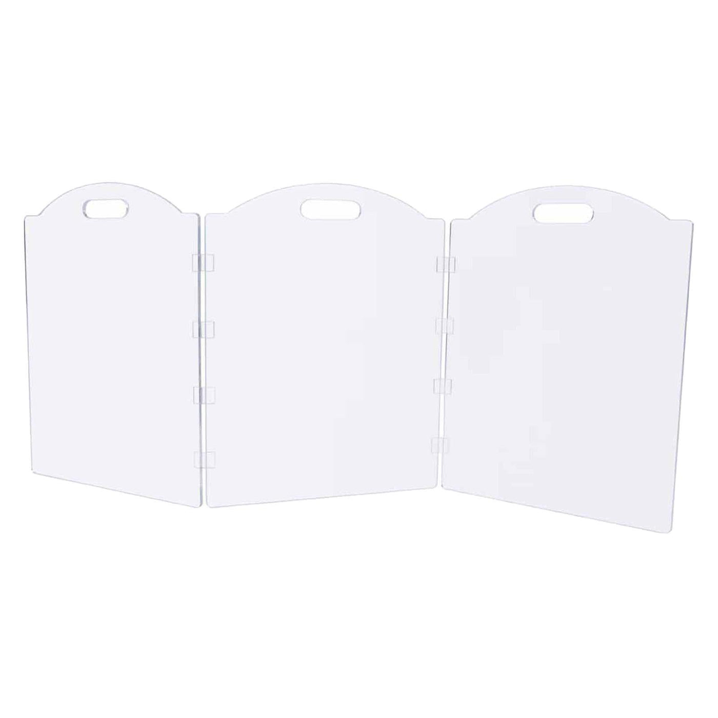 Transparent Acrylic Freestanding Foldable Dog Gate