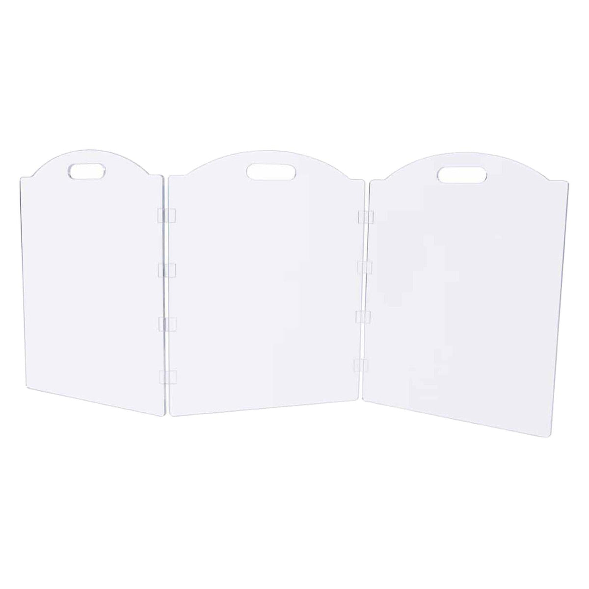 Transparent Acrylic Freestanding Foldable Dog Gate