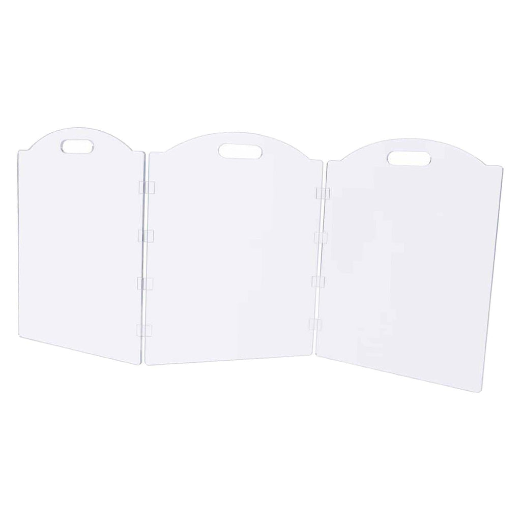 Transparent Acrylic Freestanding Foldable Dog Gate