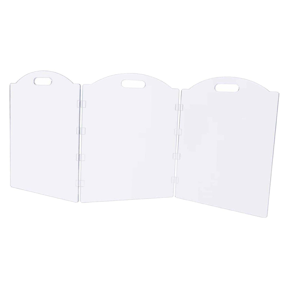Transparent Acrylic Freestanding Foldable Dog Gate