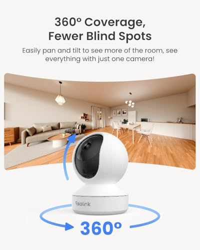 4MP Indoor WiFi Pet Camera 2-Pack with SD Card