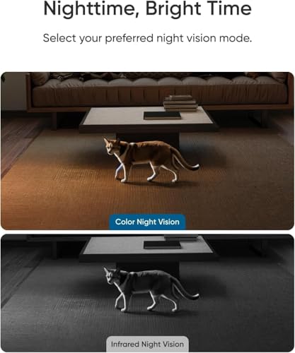 4K Indoor Pet Camera 2-Pack with App Monitoring
