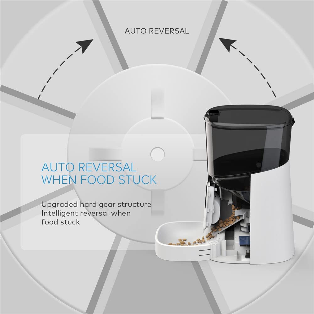 Smart Automatic Pet Feeder with App & Timer