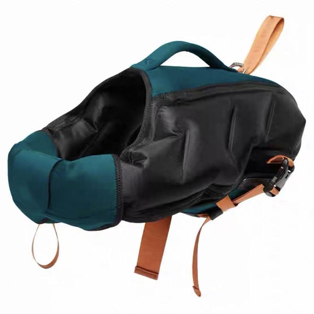 Inflatable Dog Life Jacket with Safety Handle