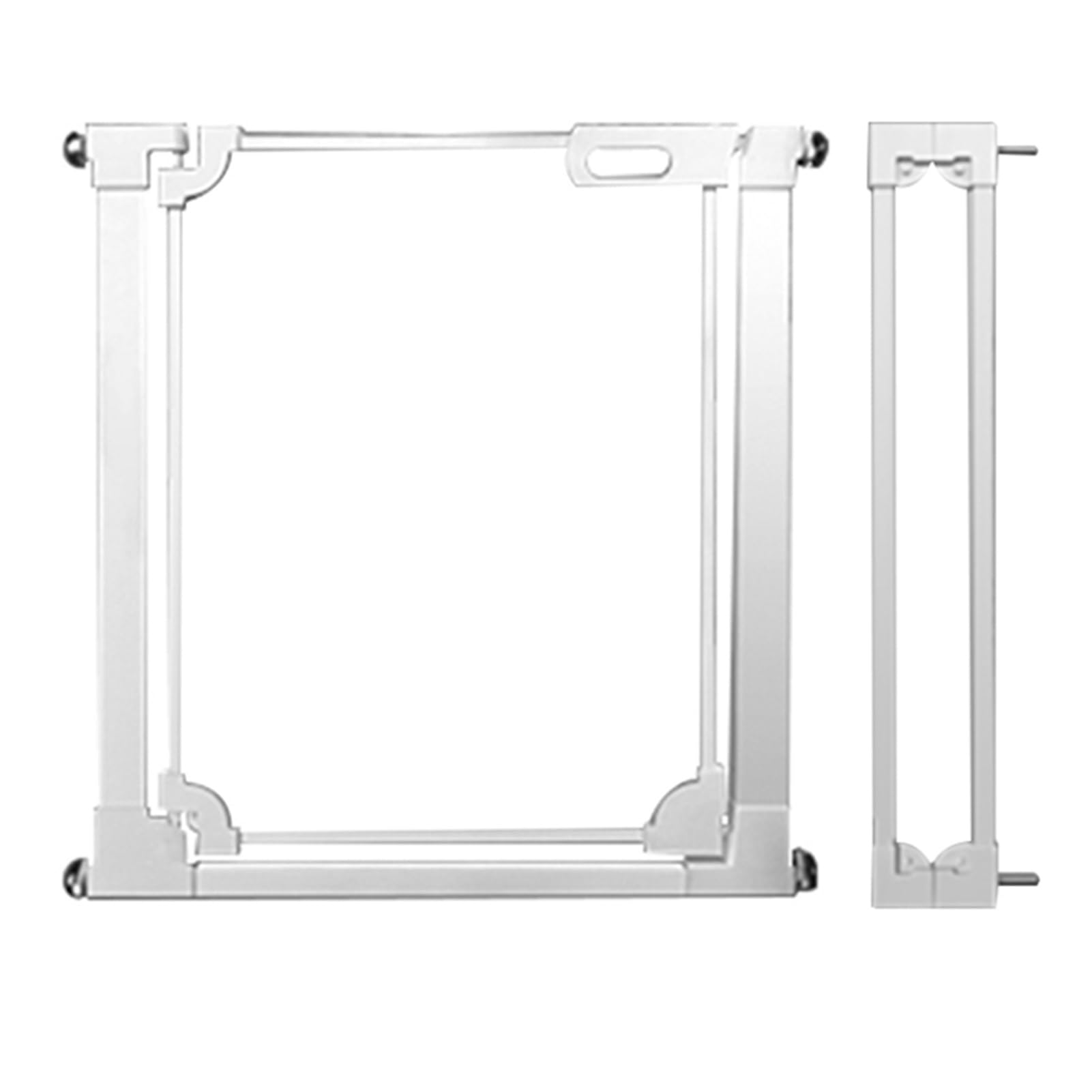Adjustable Acrylic Pet Safety Gate with Auto-Close