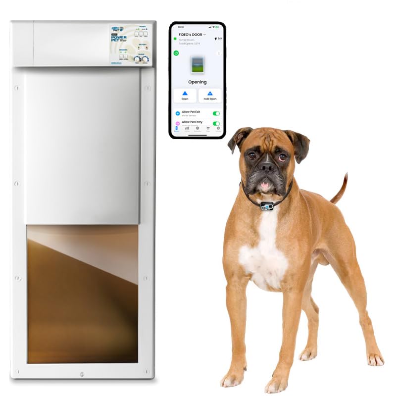 WiFi Automatic Electronic Pet Door with App Control