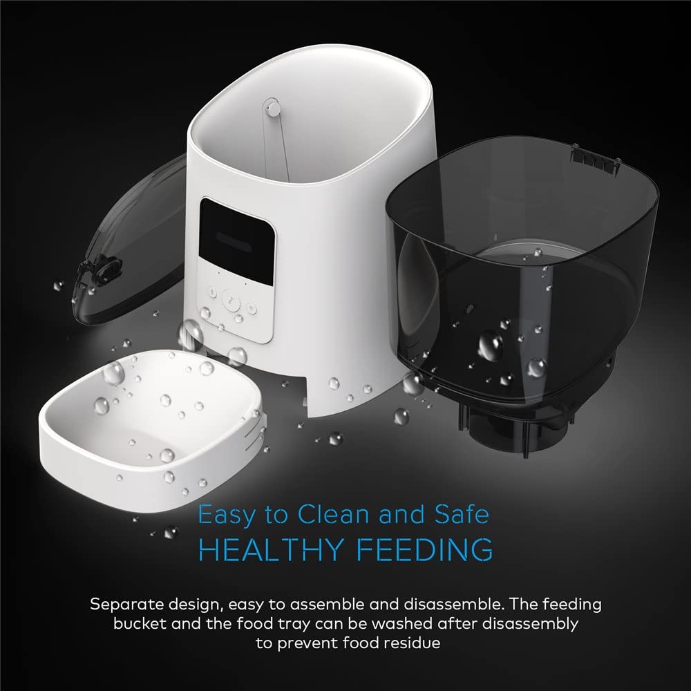 Smart Automatic Pet Feeder with App & Timer