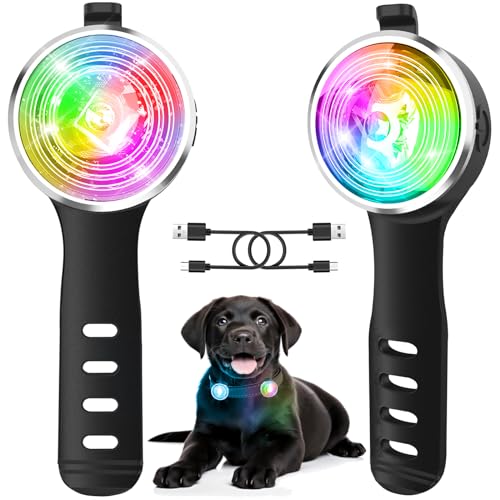 Rechargeable 8-Mode Dog Collar Safety Light