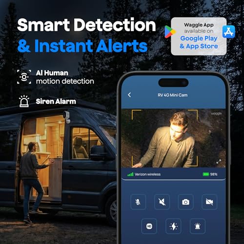 4G LTE Pet Monitor with Camera, GPS & Temperature Alerts