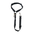 Adjustable Reflective Dog Car Seat Belt with Bungee