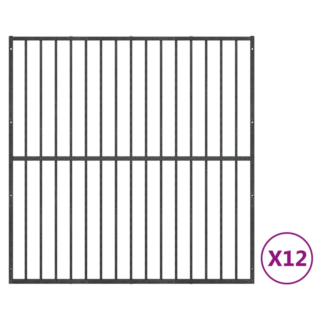 12-Panel Heavy-Duty Outdoor Dog Playpen