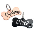 Ultra Joys Custom Personalized Bone Dog ID Tag for Pets