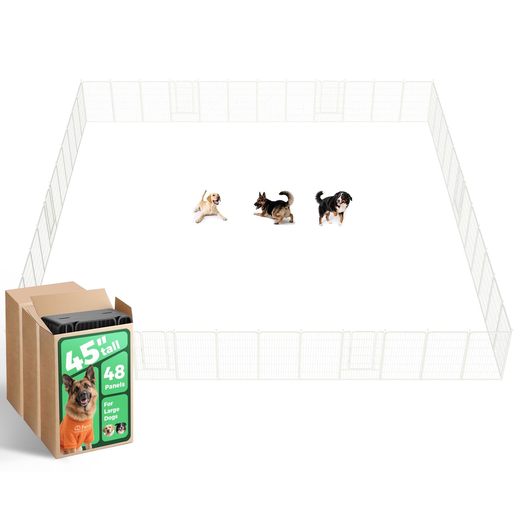 FXW Rollick Dog Playpen, Indoor, Yard & RV Camping