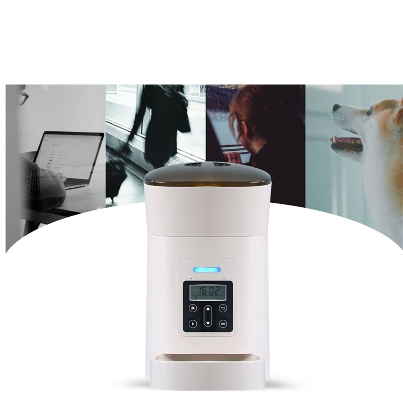 Smart Automatic Pet Feeder with Timed Portions