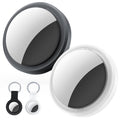 Tracker Tags-2 Pack Item Finder Compatible with Apple Find My (iOS Only)