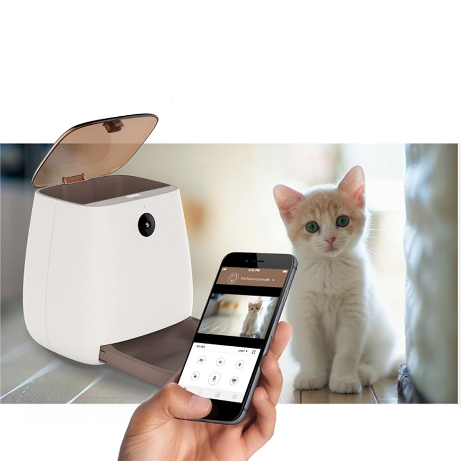 Automatic Smart Pet Feeder with Timed Portions