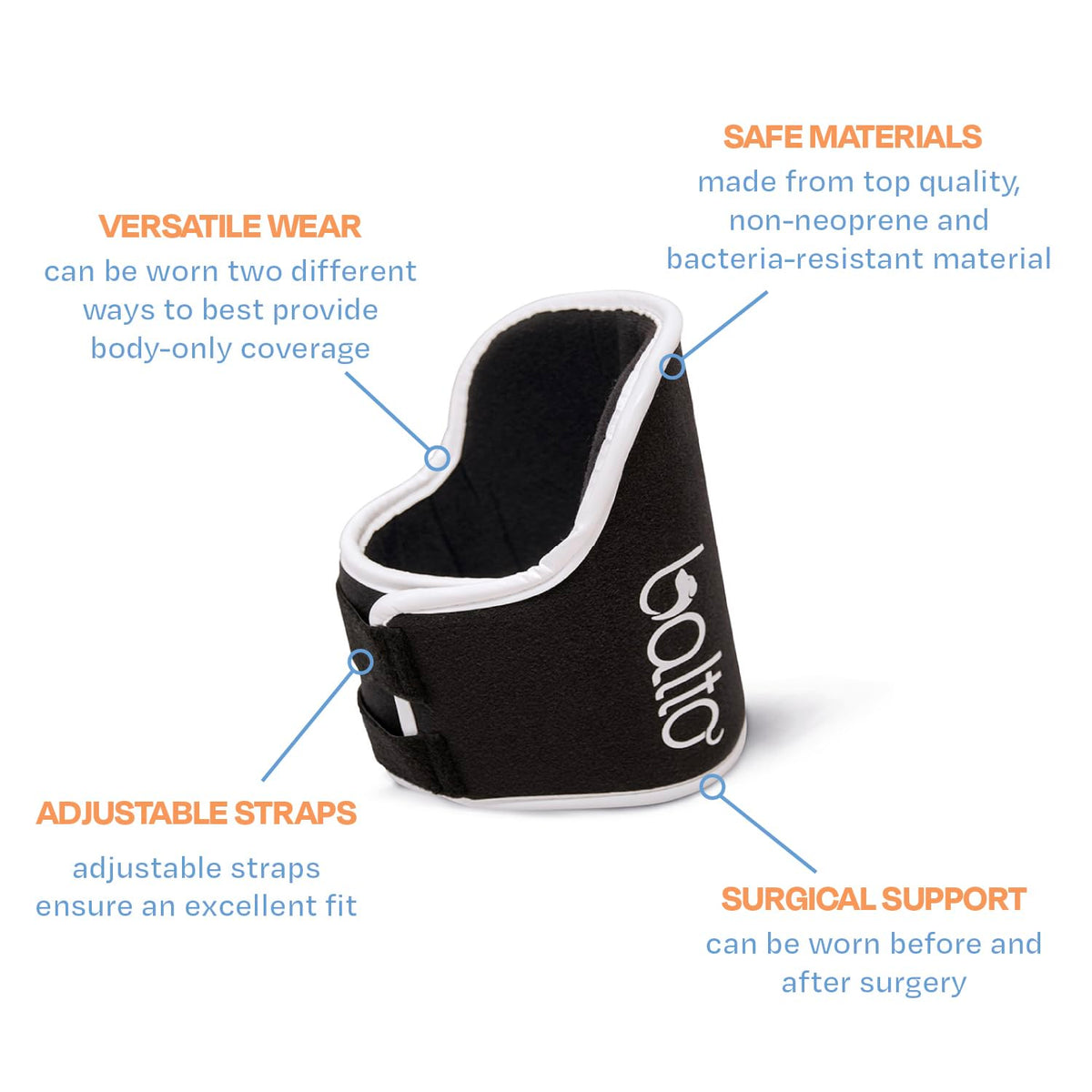 Soft Adjustable Dog Recovery Collar