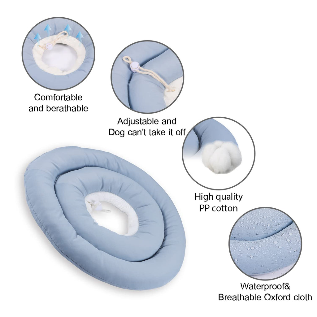 Soft Adjustable Dog Recovery Donut Collar