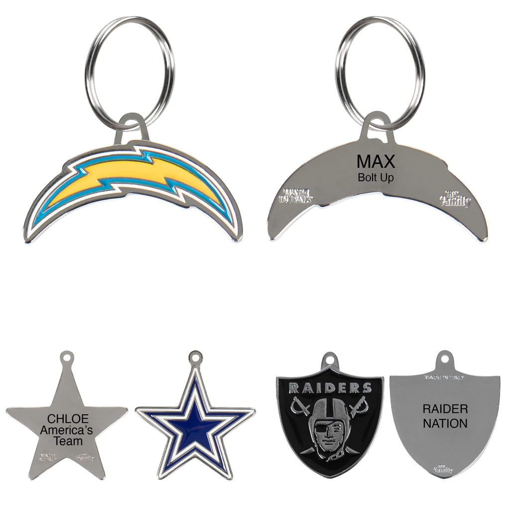 Personalized Pet ID Tag with Team Logo