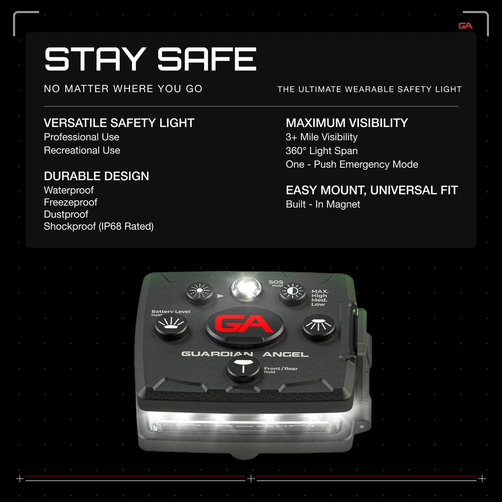 Dog Walking Safety Light Kit