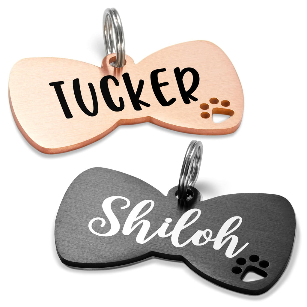 Ultra Joys Custom Personalized Bone Dog ID Tag for Pets