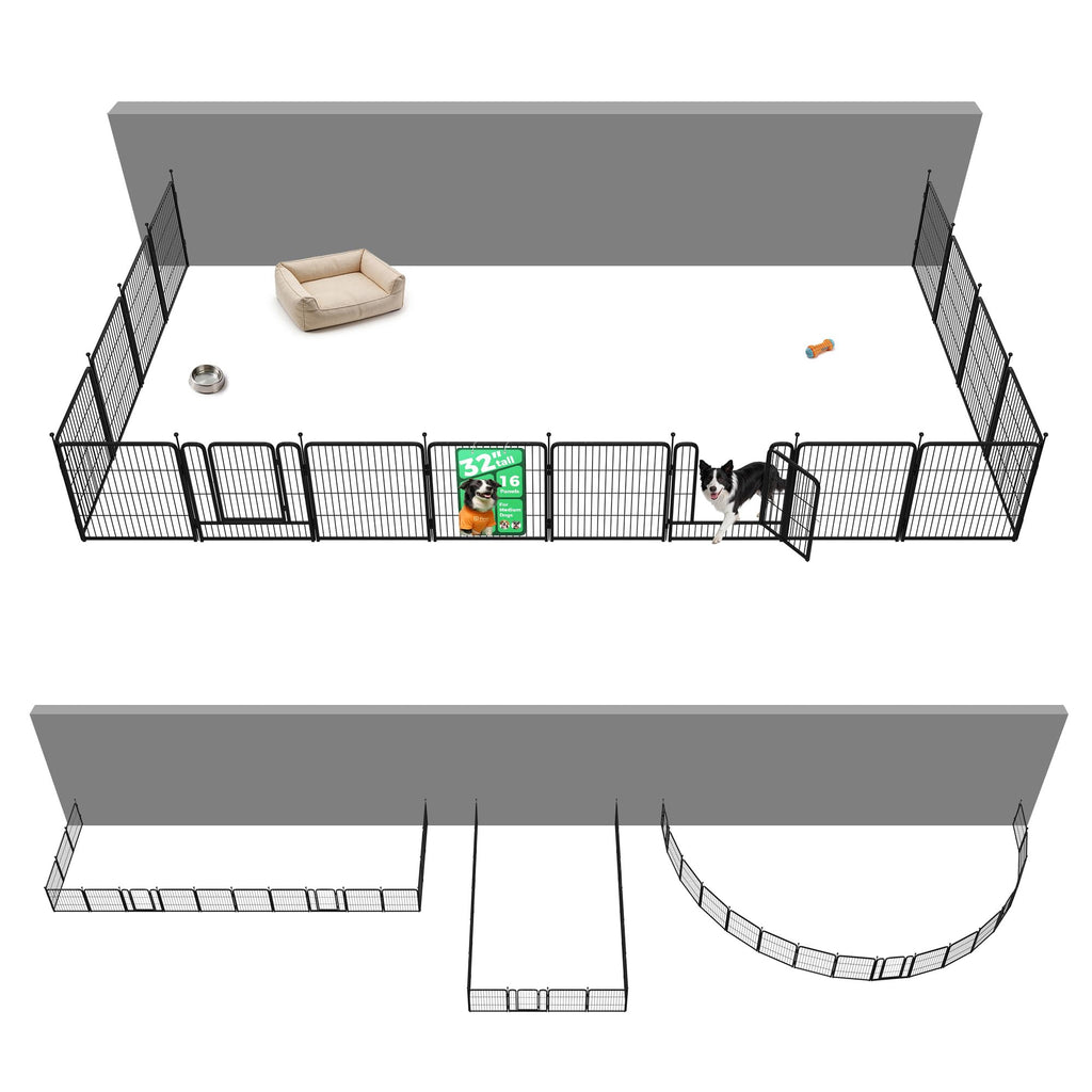 FXW Rollick Dog Playpen, Indoor, Yard & RV Camping