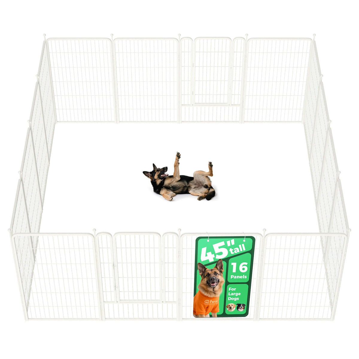 FXW Rollick Dog Playpen, Indoor, Yard & RV Camping