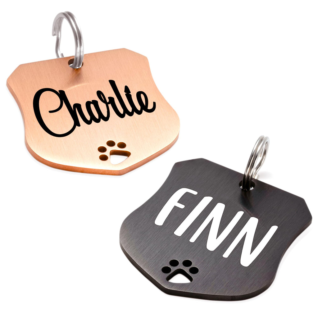 Ultra Joys Custom Personalized Bone Dog ID Tag for Pets