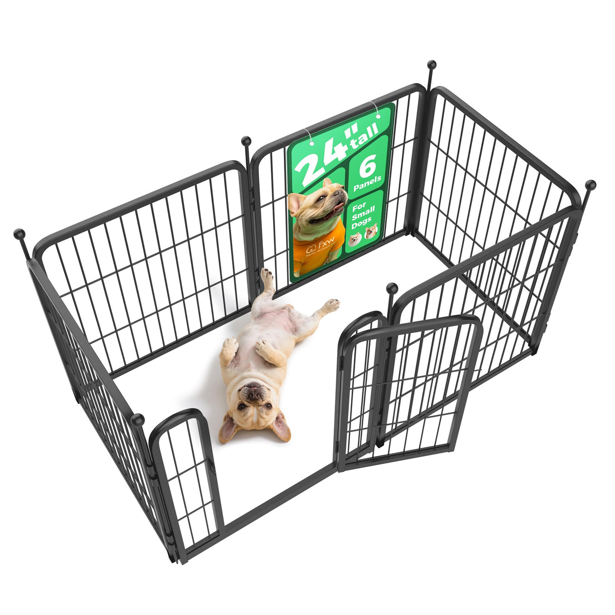 FXW Rollick Dog Playpen, Indoor, Yard & RV Camping