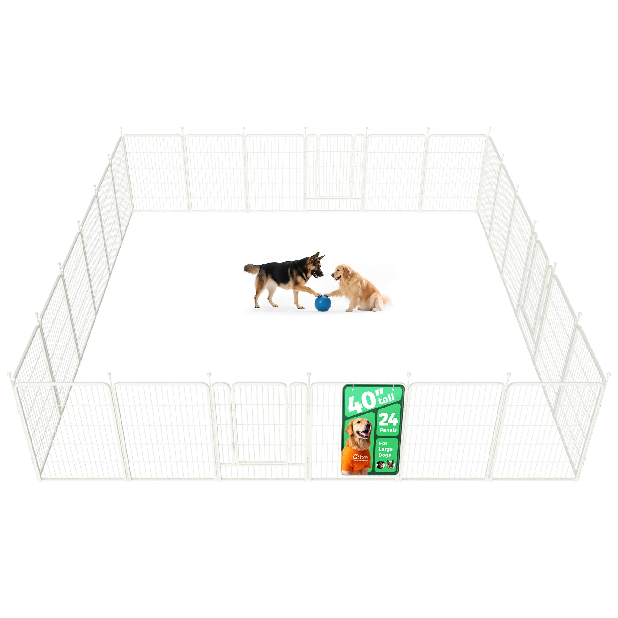 FXW Rollick Dog Playpen, Indoor, Yard & RV Camping