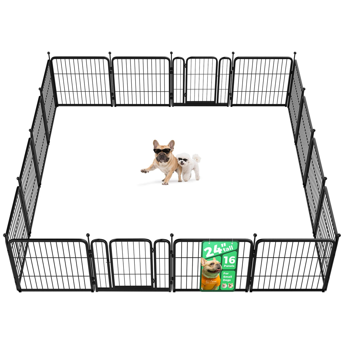 FXW Rollick Dog Playpen, Indoor, Yard & RV Camping