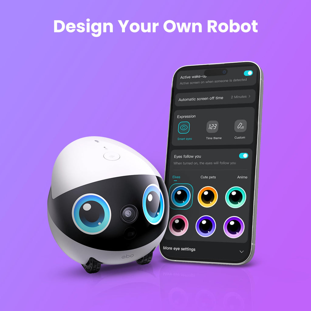 3K Smart Pet Robot Camera for Indoor Monitoring