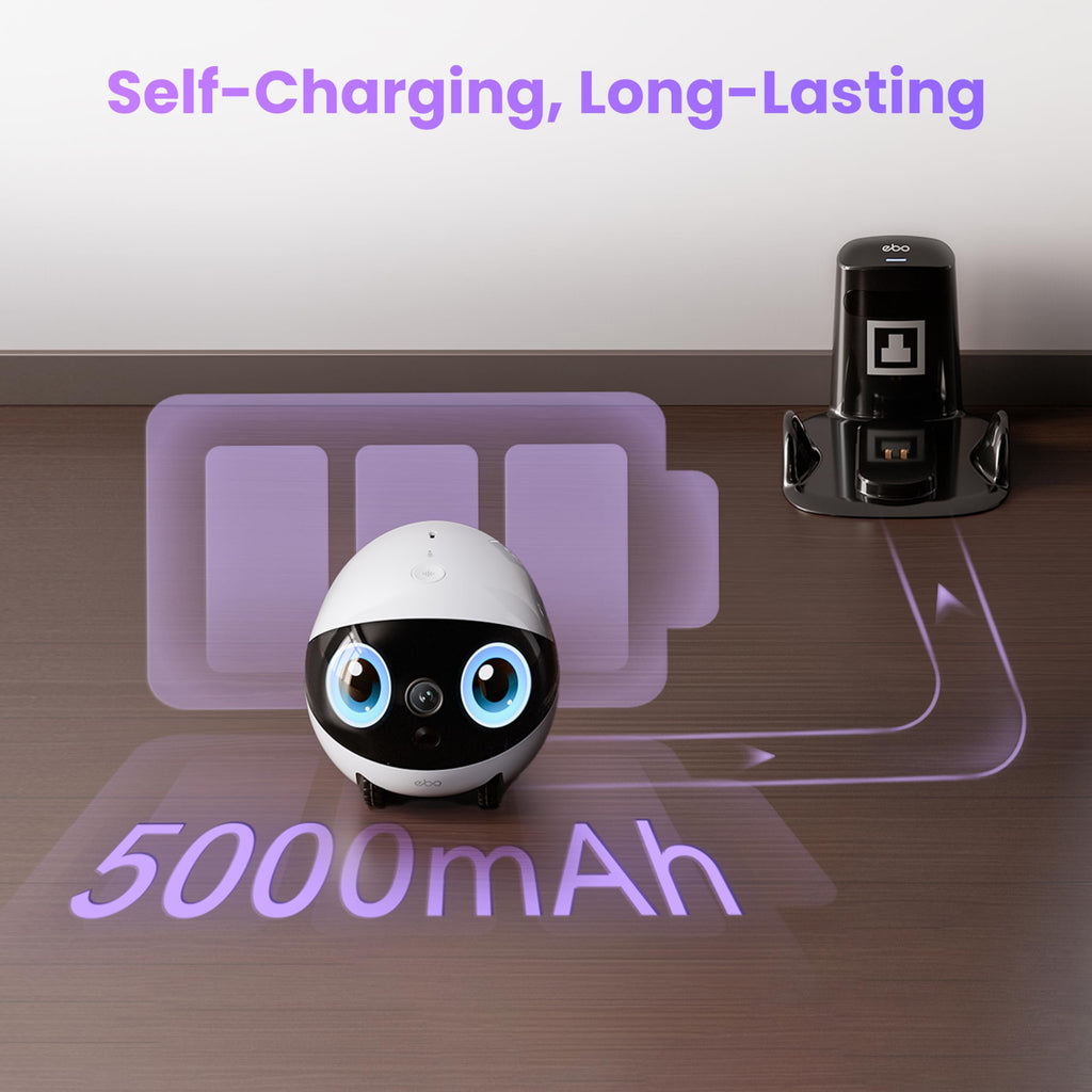 3K Smart Robot Companion with Two-Way Video & AI Chat