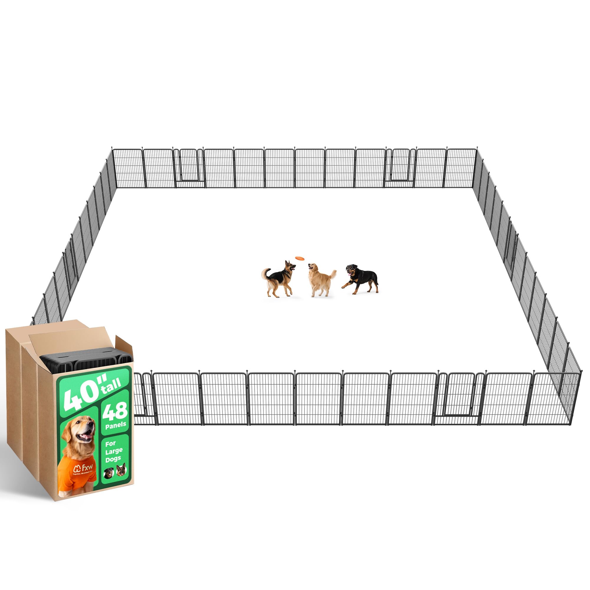 FXW Rollick Dog Playpen, Indoor, Yard & RV Camping