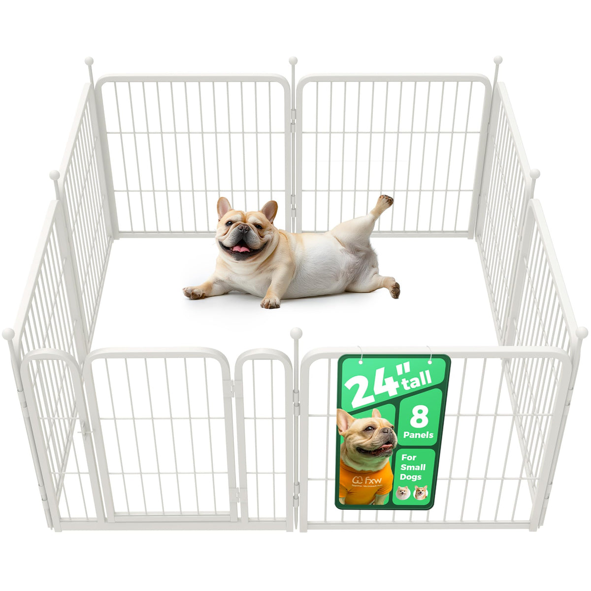 FXW Rollick Dog Playpen, Indoor, Yard & RV Camping