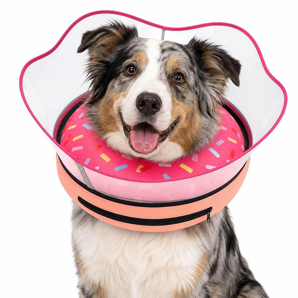 Inflatable Pet Collar for Cats and Dogs—Prevents Licking and Biting