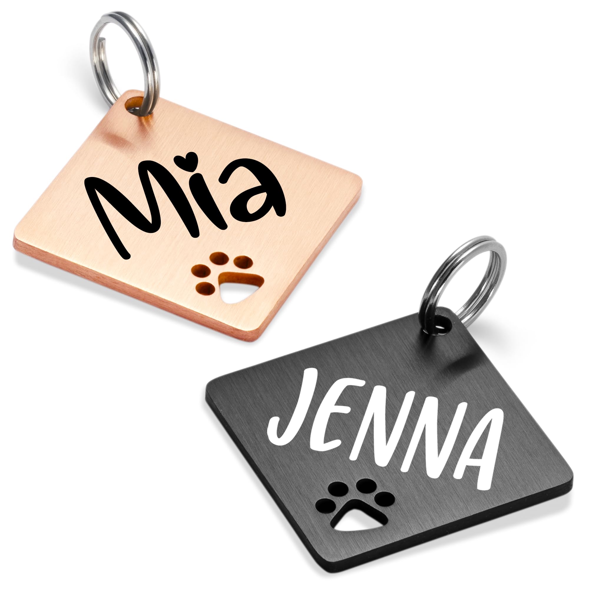 Ultra Joys Custom Personalized Bone Dog ID Tag for Pets