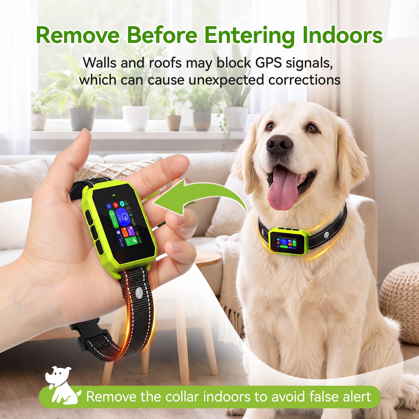 GPS Wireless Dog Fence, 2-1 Smart GPS Wireless Dog Fence
