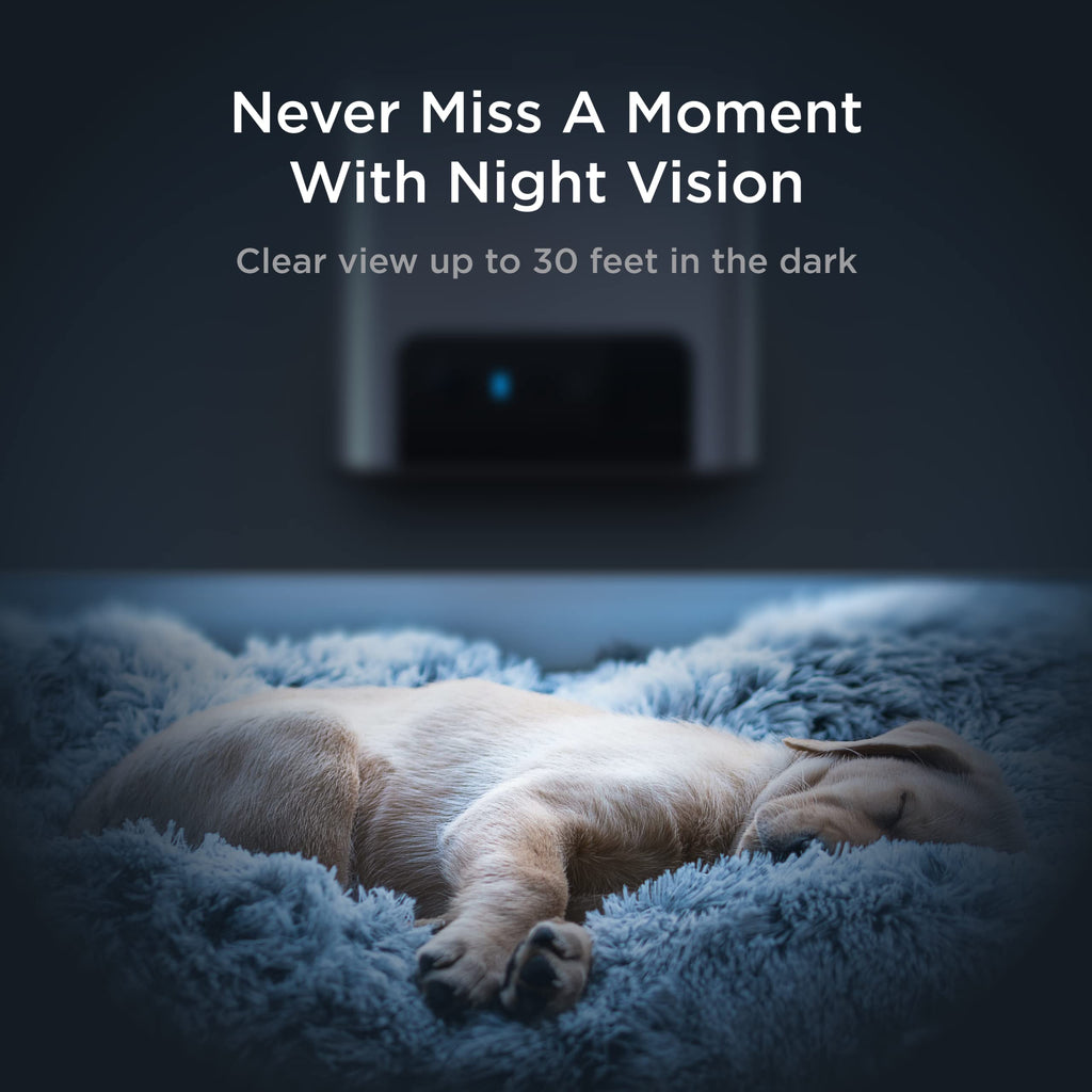Smart Pet Camera with Treat Dispenser & Two-Way Audio