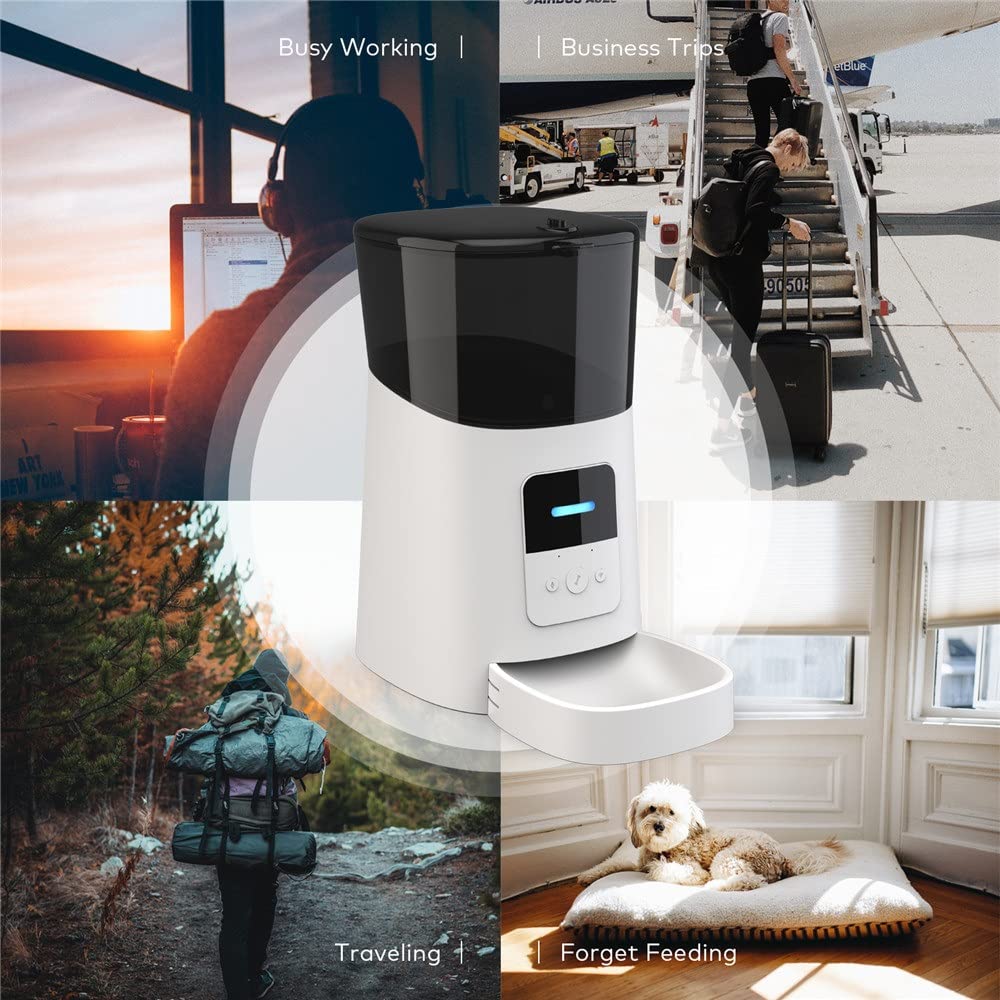 Smart Automatic Pet Feeder with App & Timer