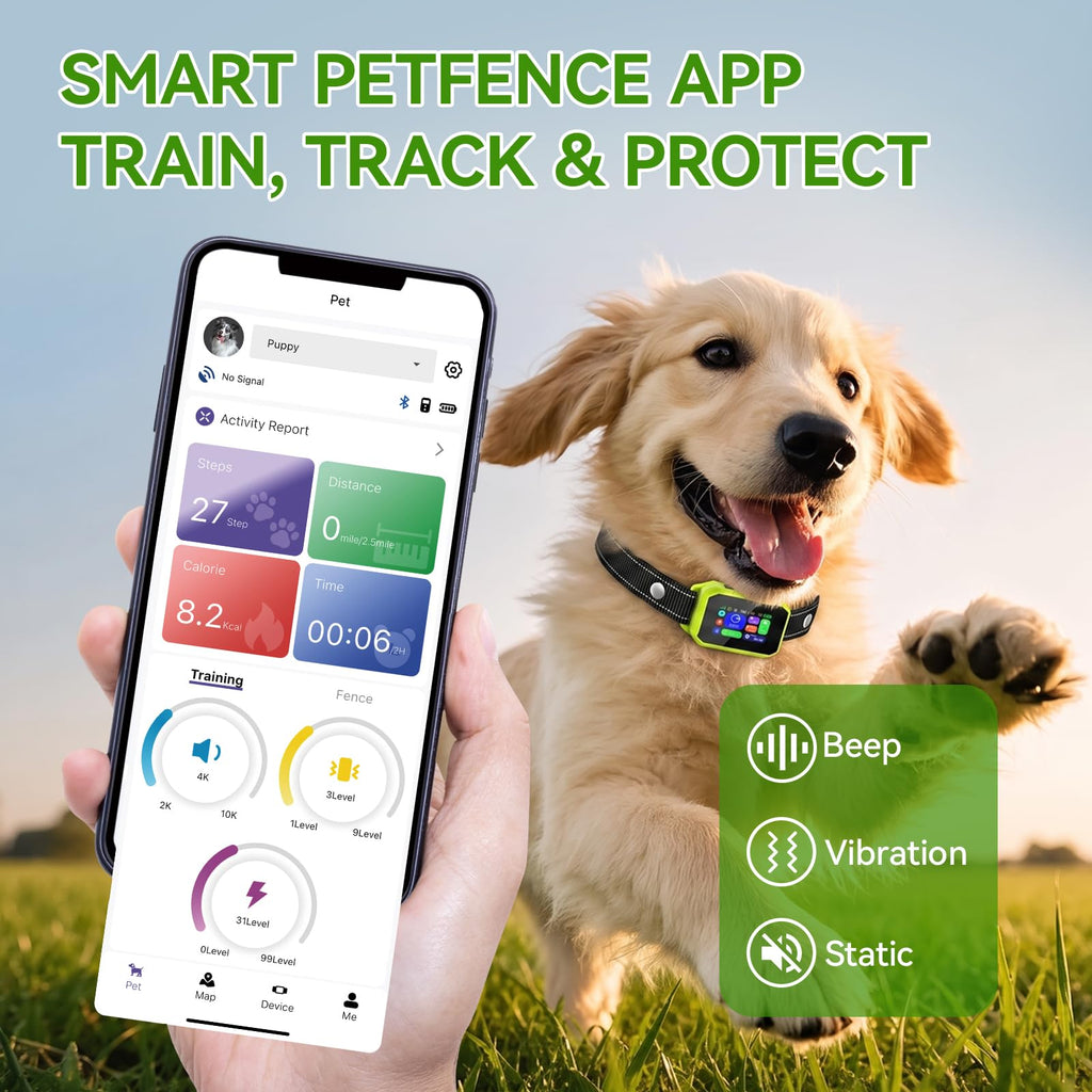 GPS Wireless Dog Fence, 2-1 Smart GPS Wireless Dog Fence
