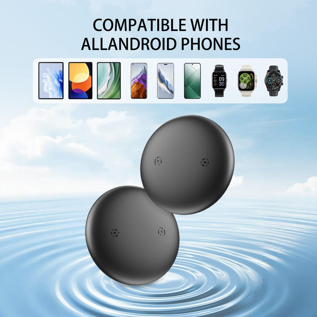 Subscription-Free GPS Tracking Collar 2-Pack