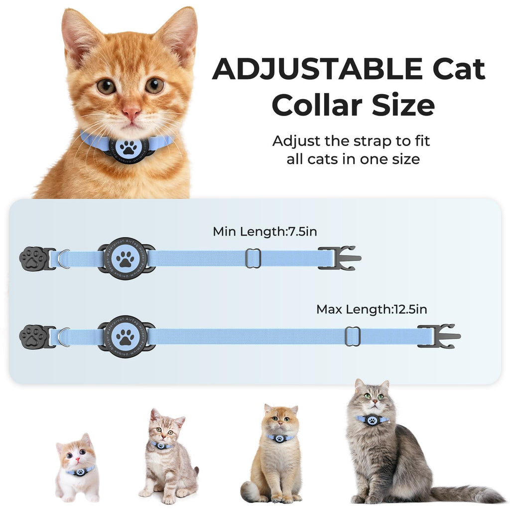 Cat GPS Tracking Collar (iOS & Android), Bluetooth