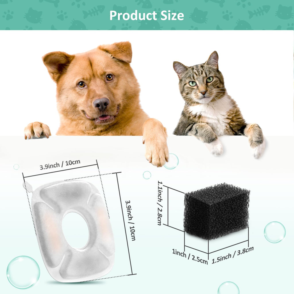 Pet Water Fountain Replacement Filters & Pre-Filters