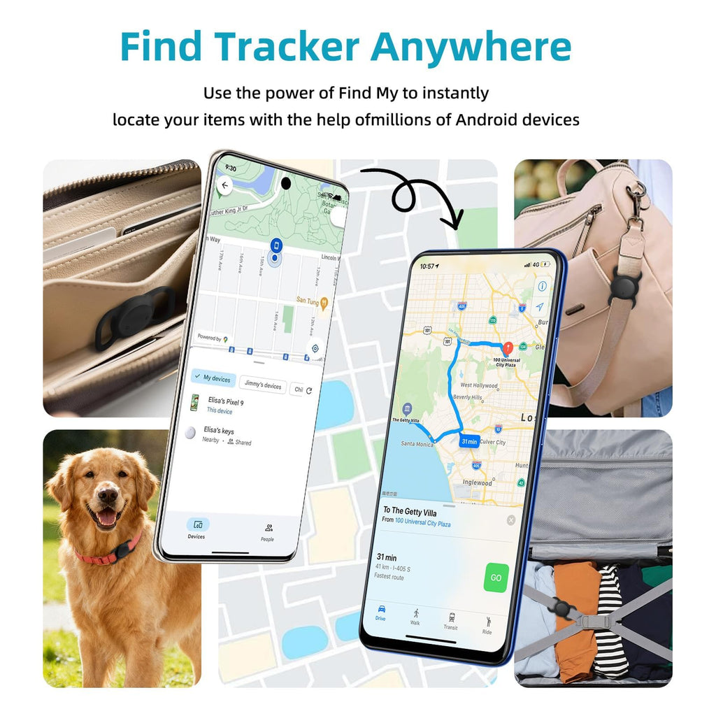 Subscription-Free GPS Tracking Collar 2-Pack