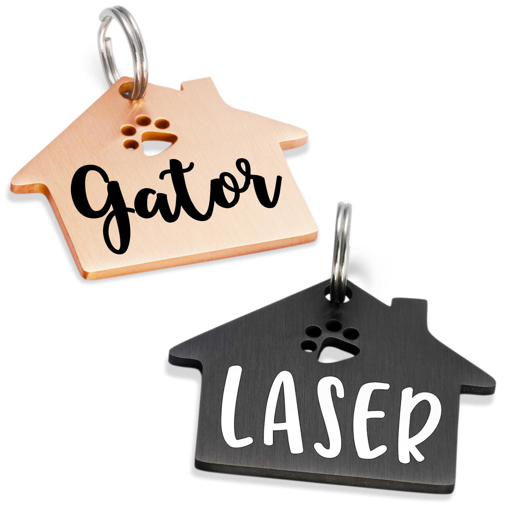 Ultra Joys Custom Personalized Bone Dog ID Tag for Pets