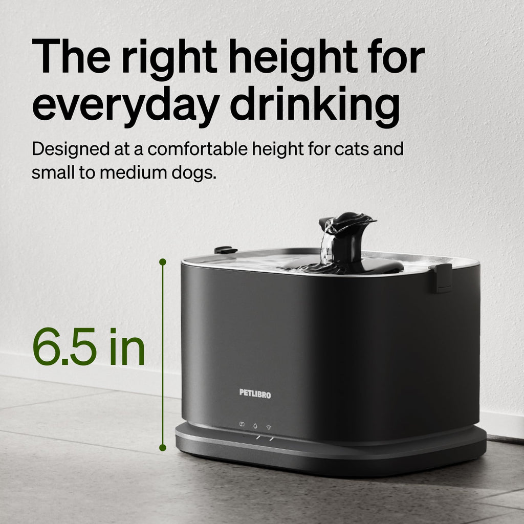 Smart 3L Stainless Steel Pet Water Fountain with App Monitoring