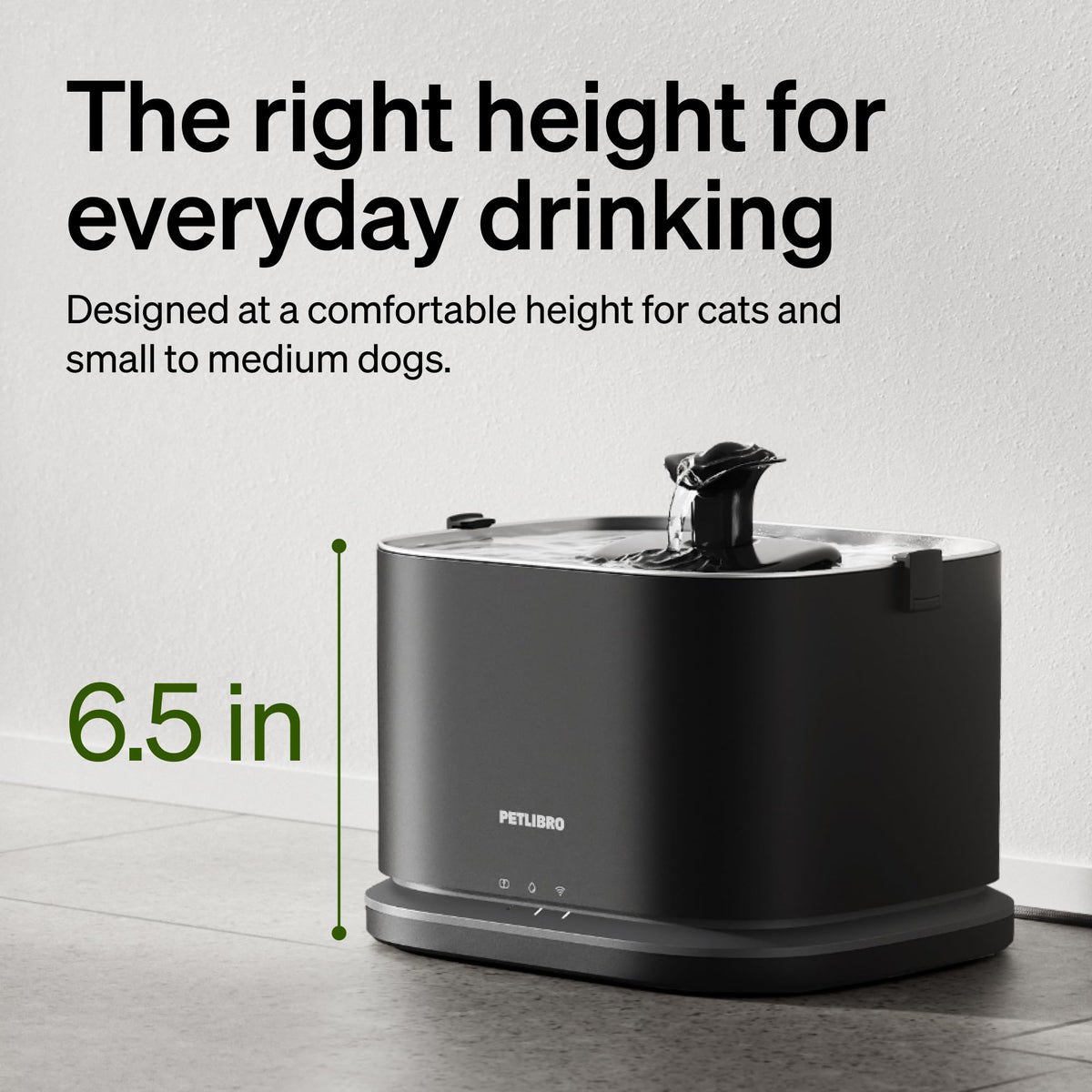 Smart 3L Stainless Steel Pet Water Fountain with App Monitoring