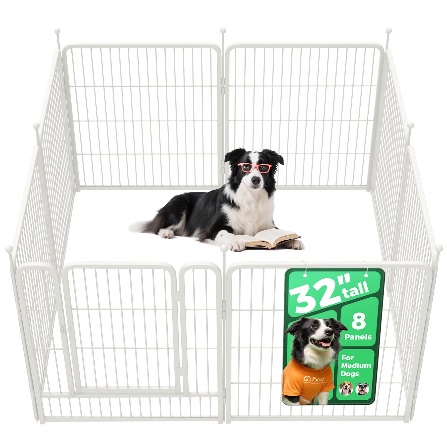 FXW Rollick Dog Playpen, Indoor, Yard & RV Camping